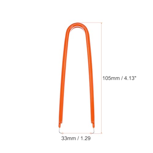 Image of HARFINGTON 3Pcs IC Chip Extractor IC U Shape Puller Stainless Steel with Insulated Vinyl Grip Motherboard Circuit Board Component Puller Chip Extractor for PCB Removal Tool, Orange