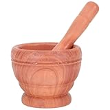 TOYANDONA 2セット 加厚すり鉢と乳棒 薬研式すりこぎ棒 薬局対応粉砕器具 キッチン用ニンニク潰し器 錠剤粉砕に 便利な調味料グラインダー