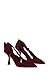 kate spade new york Women's Bunnie Suede Pump, Dark Merlot, 9