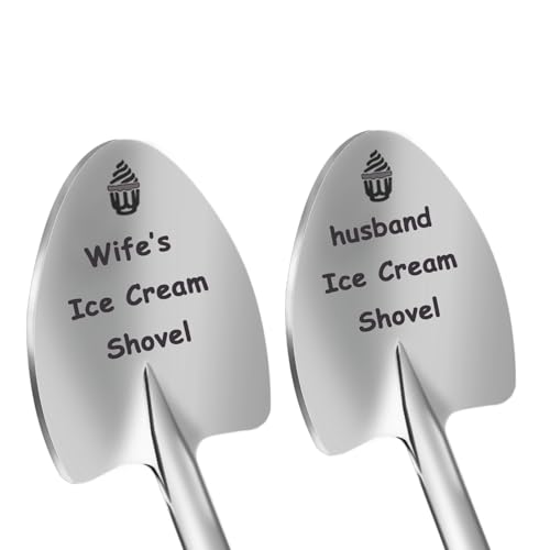 Ice Cream Shovel Spoon Gift Set, Funny Present for Husband Wife, ...