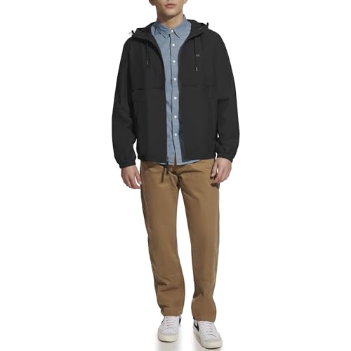 Image of Levi's Men's Hooded Rain Jacket & Windbreaker