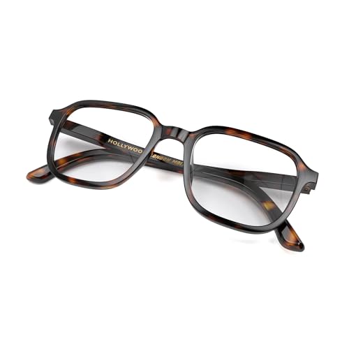 Image of LONDON MOLE Hollywood thin lightweight reading glasses | Sleek square frame | Contemporary minimal style | Men and women