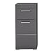 Produktbild trendteam smart living - Amanda - Kommode - Grau Hochglanz - Badschrank - (BxHxT) 37 x 79 x 31 cm - Aufbewahrungsschrank mit verstellbaren Einlegeboden - Tür Links oder rechts montierbar - Kratzfest
