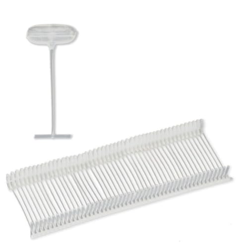 Pokornys – 5.000 Heftfäden (15mm) - für Etikettierpistole Standard I Tag Pins aus transparentem Kunststoff zur Etikettierung von Kleidung und Textil I für Karton Etiketten mit Loch geeignet