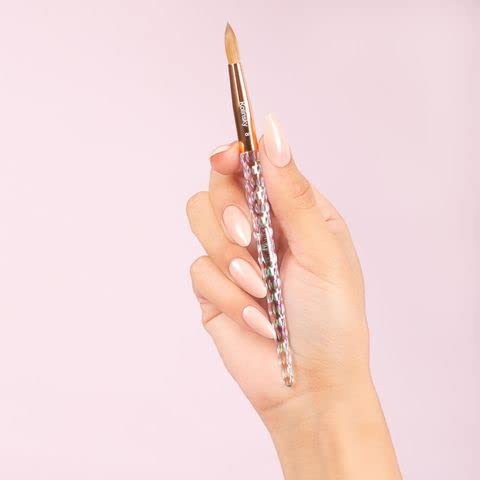 Kiara Sky KSB 100% Kolinsky Acrylic Nail Brush thumb #1