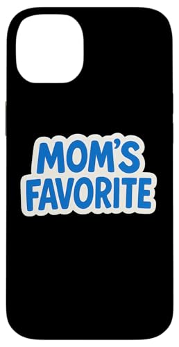 Mom's Favorite Funny Christmas Mother Son {[CY W[N X}zP[X iPhone 14 Plus p