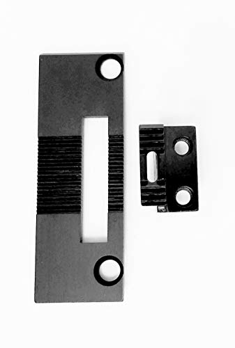 1 SET ~ Consew 225 226 Singer 111W 111G Needle Plate#240144 & Feed Dog #264510