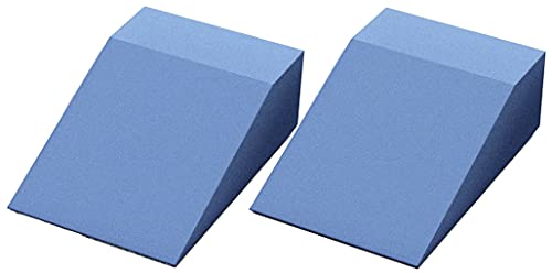 Stretch Block Eva, Yoga Foam Wedge Blocks (Pair) Soft Wrist Wedge, Yogis Advanced Slant-Board Stretcher Block Incline Leg, Supportive Foot Exercise Accessories