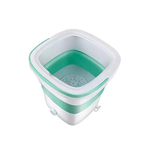 Draagbare Mini Turbo Wasmachine Met Opvouwbare Kuip Compacte Turbine Wasser Travel Wasmachine Camping Appartementen… - Image 5