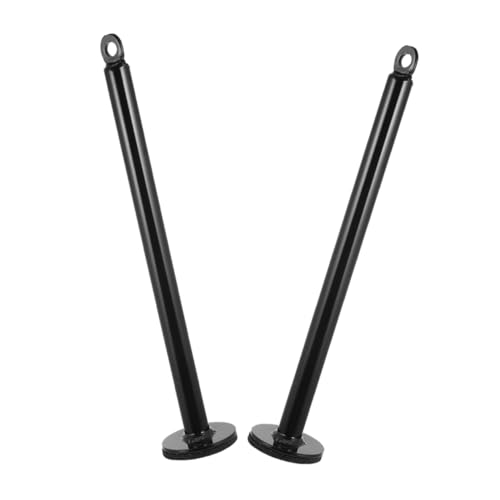 Yardwe 2Pcs Barbell Rack Weight Plate Storage Loading Pin for Home Compact Design for Easy Use and Transport for Strength Training and Warm Up Exercises