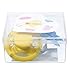 Landofgenie Large Shield Adult Size Pacifiers Set Bone Shaped Cutie Pacifier 3 Pack - White+Blue+Yellow