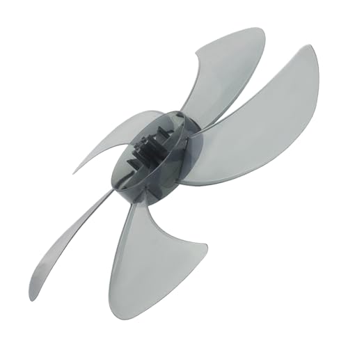 KAILIKETIY 通用羽根厚手プラスチック扇風機ブレード 静音設計 耐久性強化 床置き 卓上 壁掛け対応交換用ファンパーツ 家 業務用電動ファン用