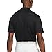 Nike Dri-FIT Men’s Victory Core Golf Polo – Solid & Stripe Styles, 4-Way Stretch, Moisture-Wicking Performance Shirt (Black | White, Large)