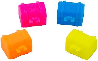 Giggle Time Tooth Keep Chest Assortment - (144) Pieces - Assorted Bright Colors