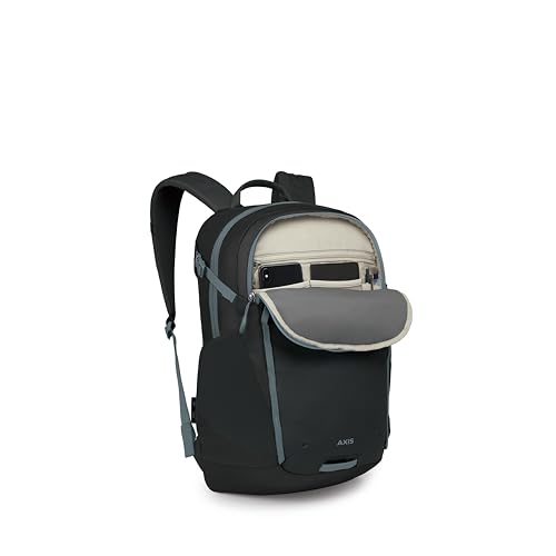 Image of Osprey Axis Laptop Backpack - Sleek Everyday Pack with Laptop Sleeve, Water Bottle Pockets & Compression Straps