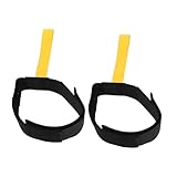 Parliky 2 Piezas Correas para Aletas de Buceo Resistentes Liberación Rápida Cuerda de Seguridad para Aletas Seguro para Natación y Bodyboard Accesorio Imprescindible para Deportes