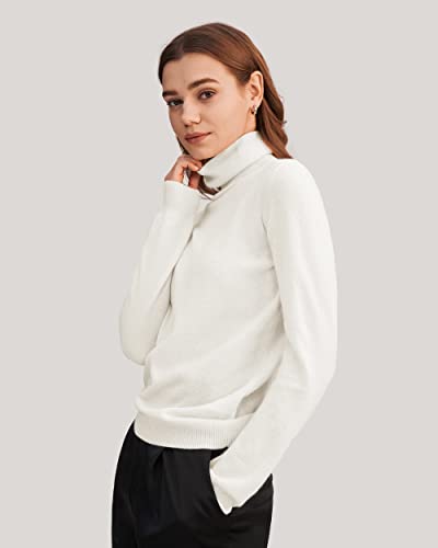Image of LilySilk 100% Pure Cashmere Sweater for Women Long Sleeve Crew Neck Pullover, Soft, Lightweight