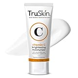 TruSkin Vitamin C Cream for Face – Brightening Moisturizer, Anti Aging, Hydrating, Skin Wrinkle Cream – Vitamin B5, Vitamin E, Jojoba Oil, Aloe Vera & Green Tea, 4 Fl Oz