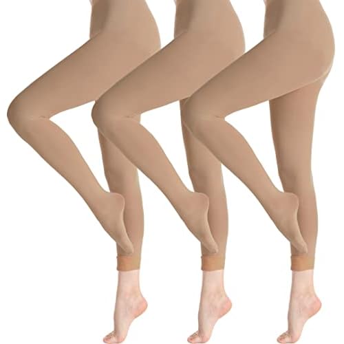 MOLLDAN Pro Dance Transition Tights for Girls Ballet,Convertible Gymnastic Legging Tights for toddlers