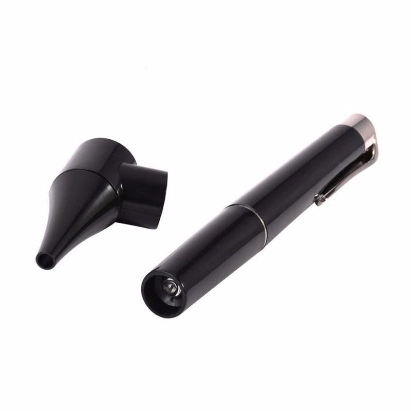 TopHomer Portable Ear Otoscope with 5 Ear Detectors Replacement Head for Ear Nose Throat Clinical Home Use