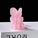 Natural Rose Quartz Butterfly Female Model Hand Carved Figurine Statue Gemstone Small Reiki Femal Model 2.7