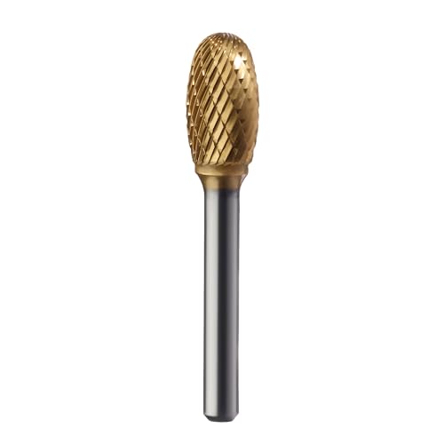 Fresa de Carburo Champion SE5 Corte Doble TiN Oval miniatura 1