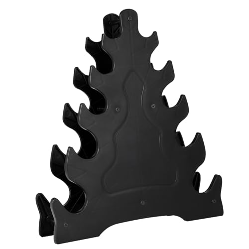 Toddmomy 1Pc Shaped Dumbbell Stand Practical Dumbbell Rack for Home Gym Storage Unique Leaf Design Stable Structure Excellent Load Bearing Capacity Organize Weights
