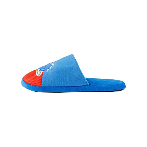 Image of FOCO Oklahoma Sooners NCAA Mens Team Logo Staycation Slippers
