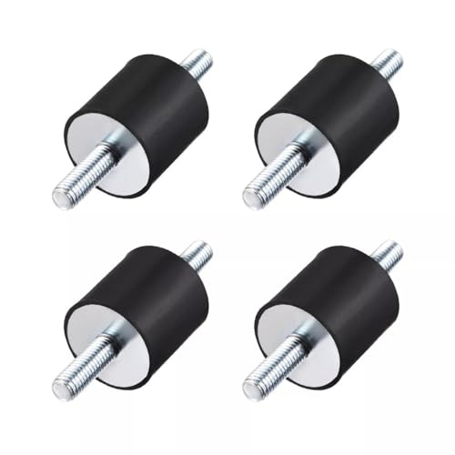 For 4pcs M8 Rubber Shock Absorber Anti Vibration Isolator Mounts Bobbins 30mm×30mm