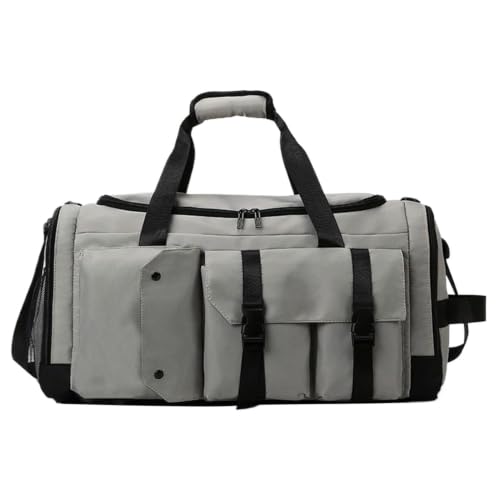 Mochila de viaje para mujer duffle impermeable y bolsa de deporte con separación húmedo