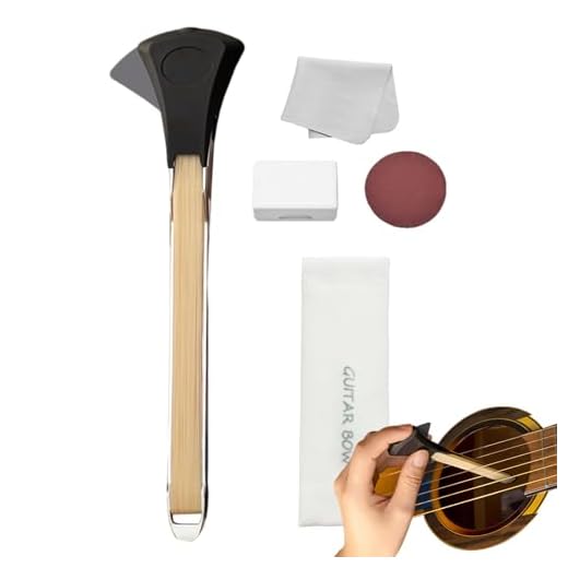 XIAOXIAOYU Guitar Bow Kit, Picasso Guitar Bow Kit, Arco De Púas De Guitarra Acústica Portátil, Picasso Portátil De Arco De Picasso, Arco para Guitarra, Regalo para Amantes De La Guitarra