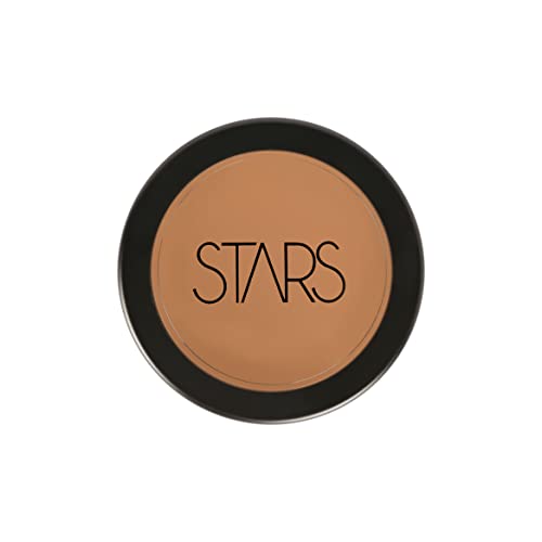 STARS COSMETICS Makeup Foundation Matte Finish Cream Personal & Professional, Light Weight, Waterproof & Long Lasting, Full Coverage Face For All Skin Types for Women & Girls 8g (CHINESE)