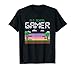 Old Retro School Gamer Geek Pixel - Ventilador para consola de videojuegos Camiseta