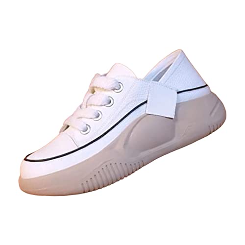 Women Casual Shoes, Sport Shoes Comfort Footwear Breathable Sneakers Leisure Sneakers for Travel Biking Outdoor Activities, Beige, 39