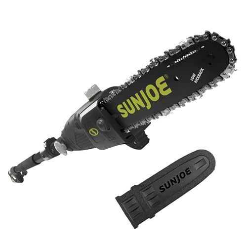 Sun Joe SWJ803E 10" 8A Electric Multi-Angle Pole Chain Saw