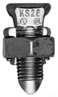 Burndy KS39 Split Bolt 4/0 AWG-750 KCMIL Stranded Copper 19 #5 Stranded CopperWeld Run 4/0 AWG-750 KCMIL Copper 19 #5 Stranded CopperWeld Tap Servit