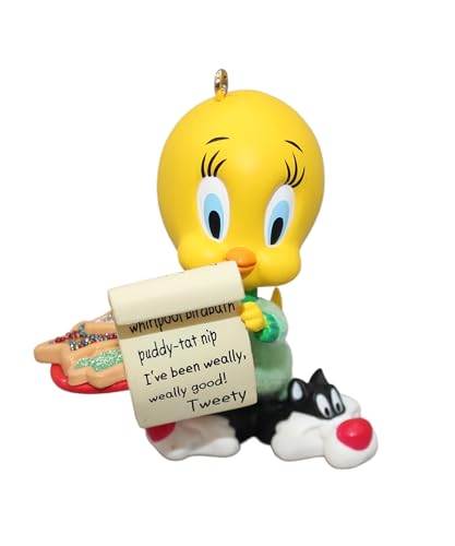 Hallmark Keepsake Ornament - CHWISTMAS List Tweety – Looney Tunes 2007 (QXI4157)