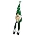 Decorazioni Gnome Gonks del giorno di San Patrizio, Peluche irlandese Gnome Elf Doll Verde Scandinavo Peluche Figurina per gli ornamenti natalizi del giorno di San Patrizio