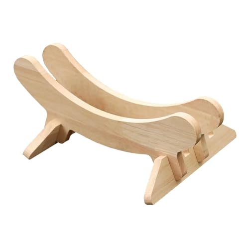 QSTDGVPW Holz Fahrradständer Garage Büro