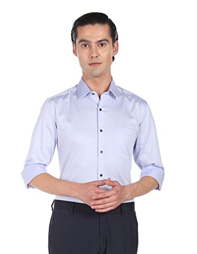 Image of Arrow Men's Cotton Solid Slim Fit Shirt