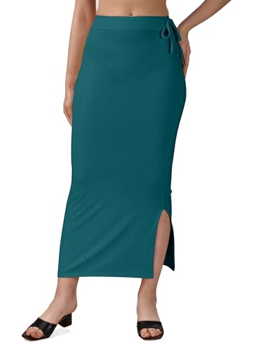 Image of Mehrang Microfiber Saree Shapewear Petticoat for Women, Cotton Blended Shape Wear Dress for Saree
