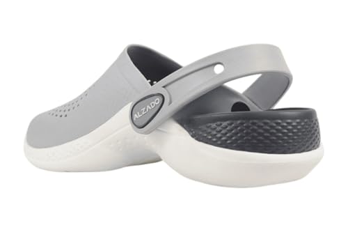 Image of Alzado Men's Classic Casual Sports Clogs /Sandals with Adjustable Back Strap for Adult | Comfortable & LightWeight| Stylish & Anti-Skid| Waterproof & Everyday Use Mules for Gents & Boys..