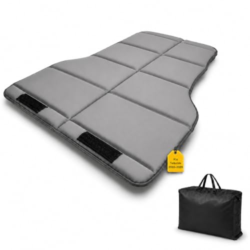 Image of Car Mattress for 2020-2026 Kia Telluride, Upgraded Non-Inflatable Thickened Foam SUV Car Camping Mattress, Foldable Trunk Sleeping Pad Car Bed Mattress for Road Trips Camping Travel