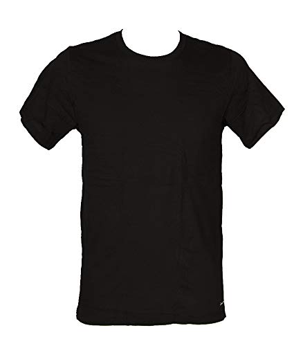 Calvin Klein Lot de 3 t-Shirts Homme Manches Courtes col Rond en Coton tripack CK Article NB4011E S/S Crew Neck 3PK, 001 Nero - Black, S