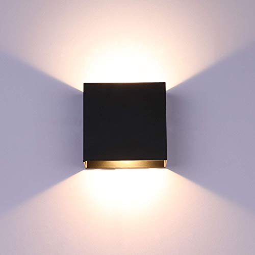 Lightess Indoor Wall Sconce Dimmable 10W, Modern LED Wall Lamp