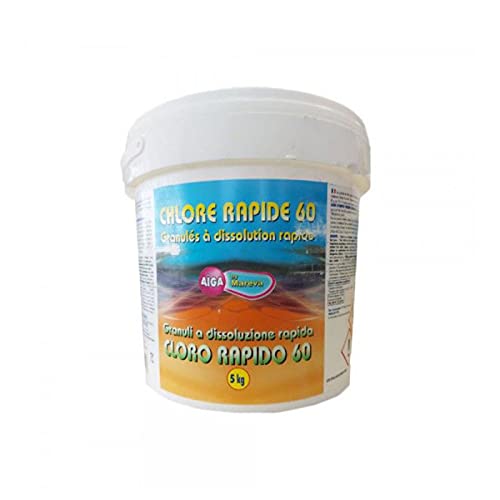 Cloro rapido 60 Aiga MAREVA Pool Granules - 5kg - 111013U