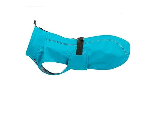 ASMPET ペット用品 雨具 レインコート 防水 超小型犬 犬 服 レインコート カッパ 着脱簡単 犬服 完全防水 梅雨対策 耐久性 快適 ブルー XS (胴回り: 20-32cm)