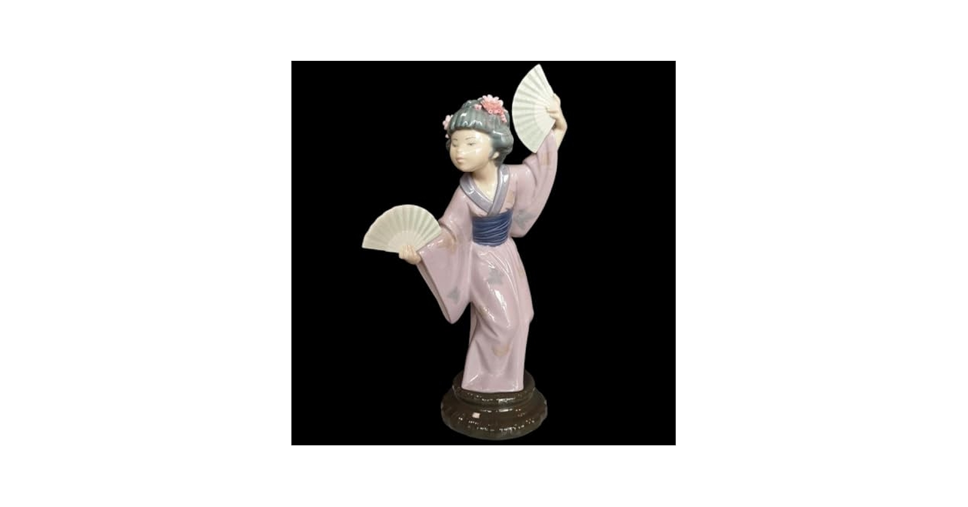 Amazon.co.jp: リヤドロ LLADRO 踊り子 着物 扇子 和装 舞い