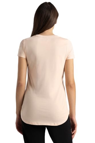 Image of Van Heusen Women's Cotton Regular Fit T-Shirt