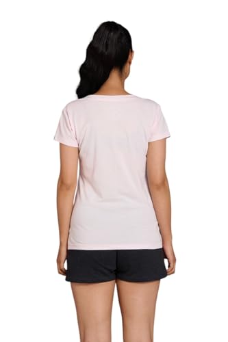 Image of Go Devil Women's Casual Printed Round Neck Oversized Stylish T Shirt